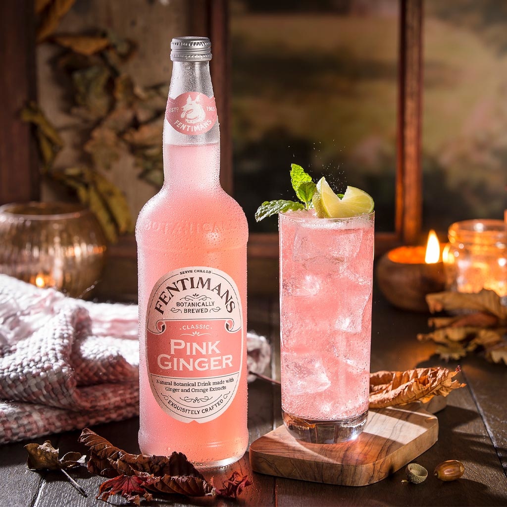 Лимонад Фентиманс "Игристая малина" (Fentimans Sparkling Raspberry)