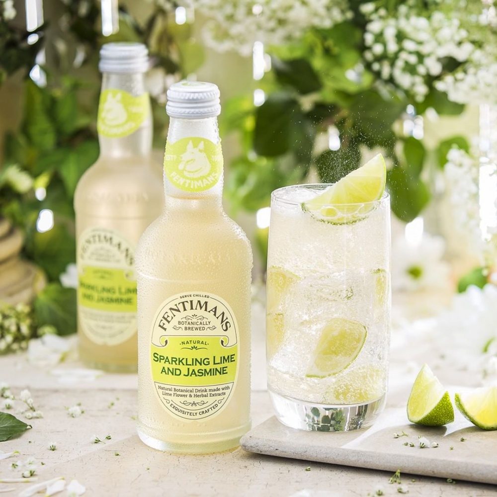 Лимонад Фентиманс «Лайм и Жасмин» (Fentimans Sparkling Lime & Jasmine)