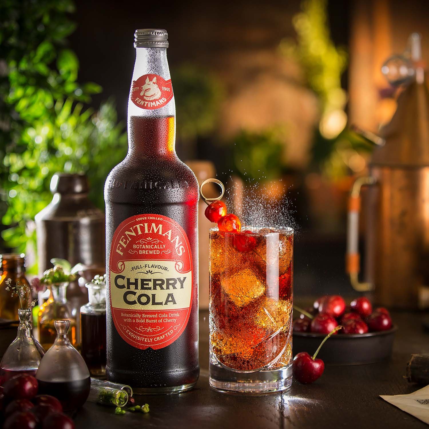 Лимонад Фентиманс «Вишнёвая кола» (Fentimans Cherry Cola)