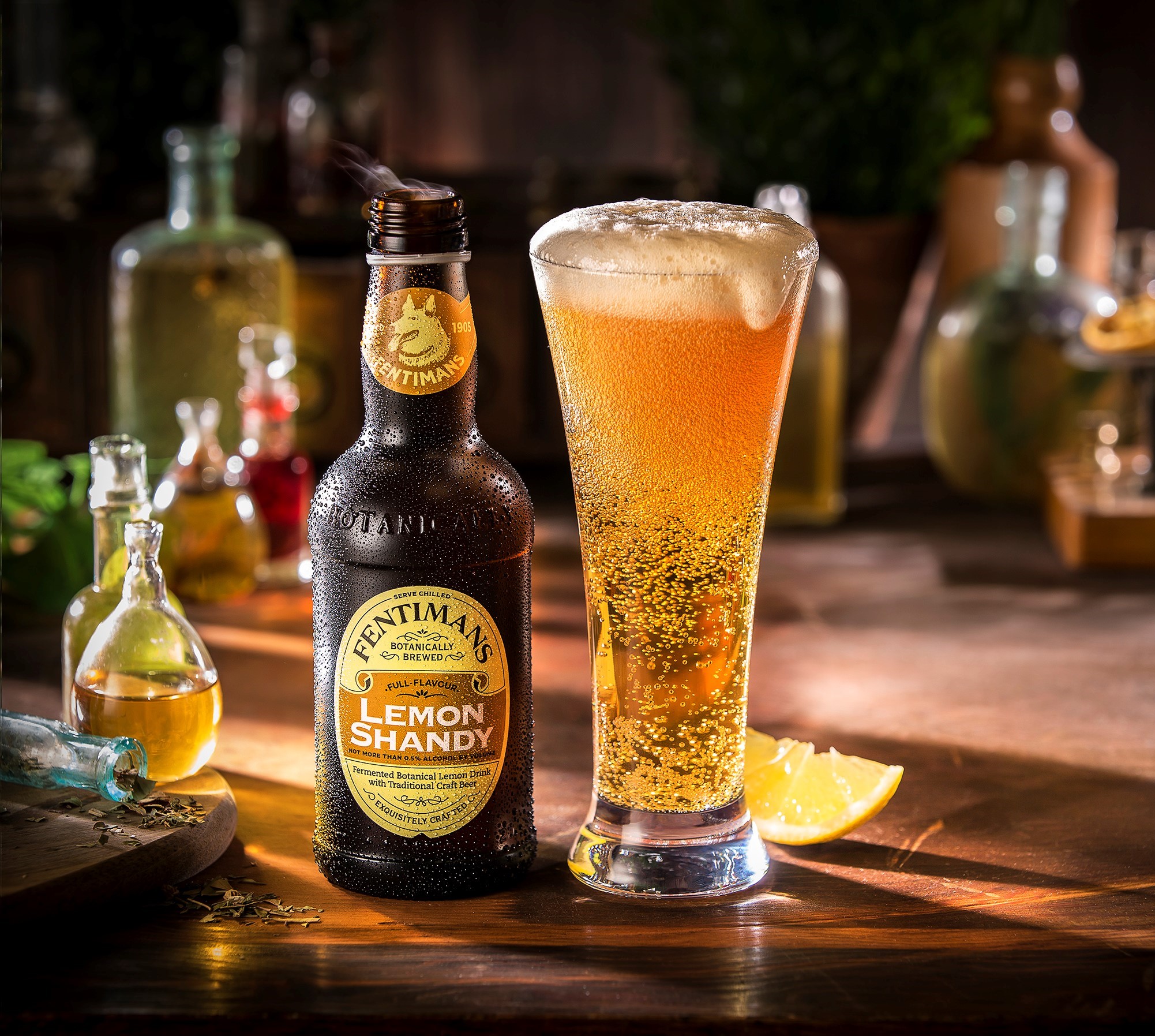Лимонад Фентиманс «Лимонный Шанди» (Fentimans Lemon Shandy)